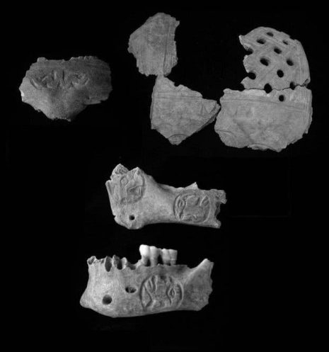 瑪雅墓穴中現顱骨 考古學家在瑪雅墓穴中發(fā)現戰(zhàn)利顱骨