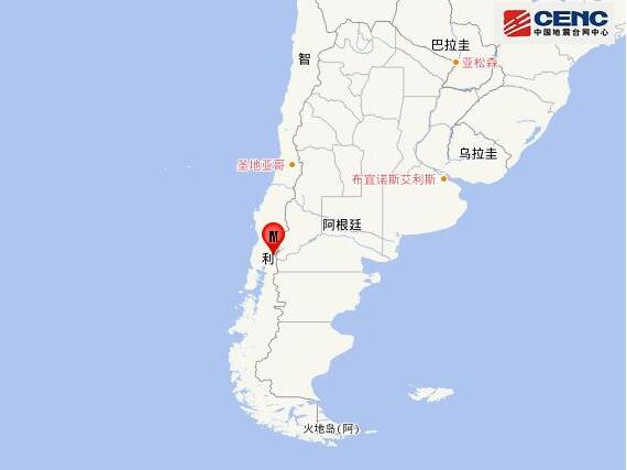 智利發(fā)生6.0級地震 9月27日0時(shí)36分智利發(fā)生6.0級地震